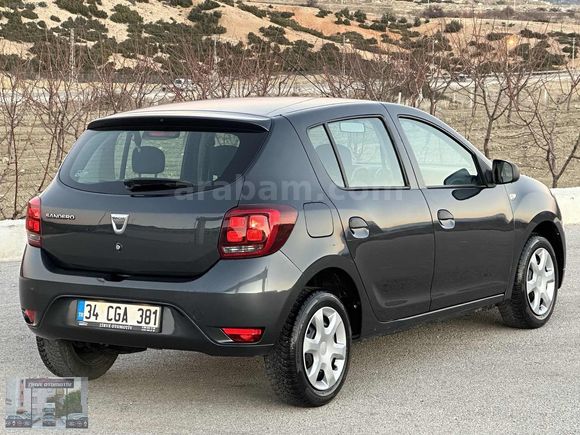 _2019_DACİA_SANDERO_TERTEMİZ_SERVİS_BAKIMLI_YAKIT_CİMRİSİ_