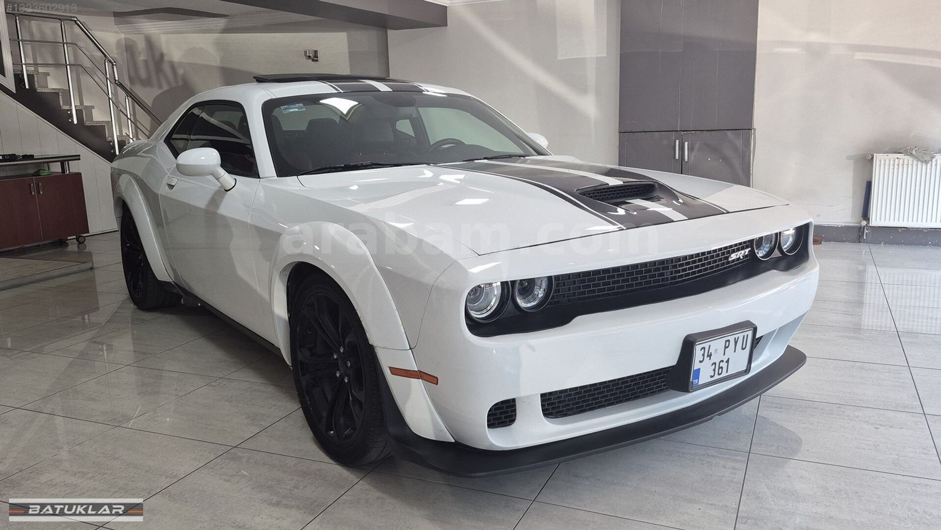 Galeriden Dodge Challenger SE 2020 Model İstanbul 39.500 km Beyaz 3