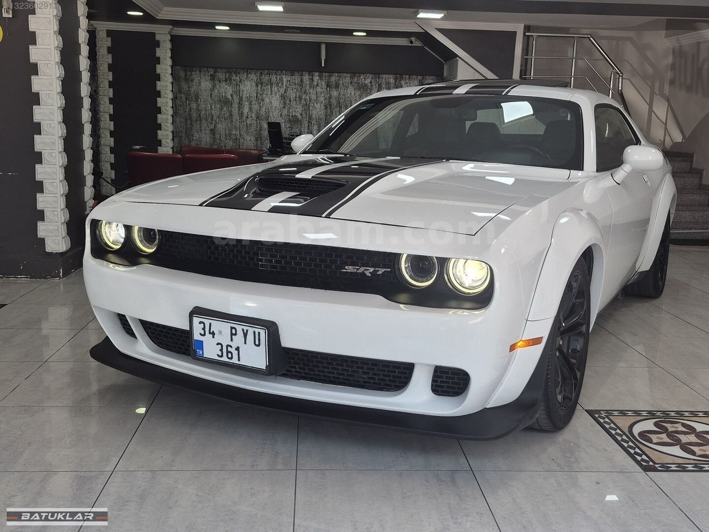 Galeriden Dodge Challenger SE 2020 Model İstanbul 39.500 km Beyaz 1
