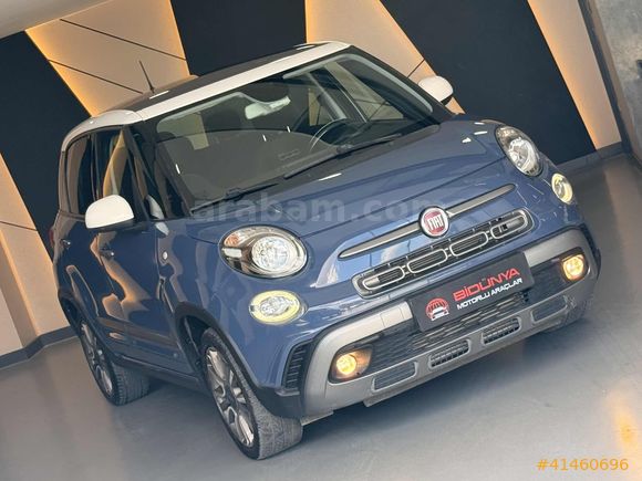 2017 500L1.3 Mjet CrossPlus-ÇİFT RENK-CAM TAVAN-OTOMATİK-BOYASIZ