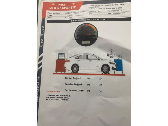 Sahibinden Fiat Egea 1.3 Multijet Easy 2018 Model
