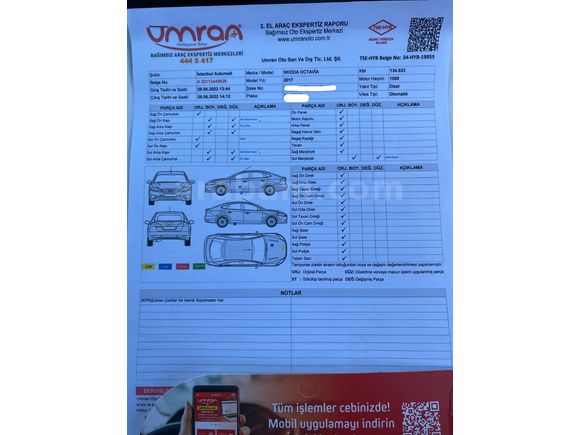 Sahibinden 2017 Otomatik Octavia