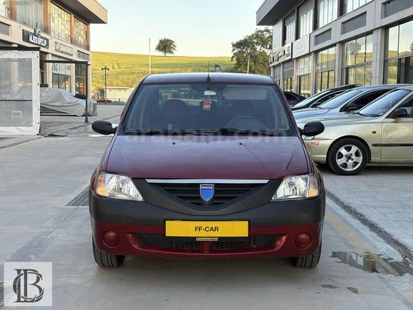 FF-CAR'DAN DÜŞÜK KM DACIA LOGAN BENZİN + ORJİNAL 120 BIN KM'DE