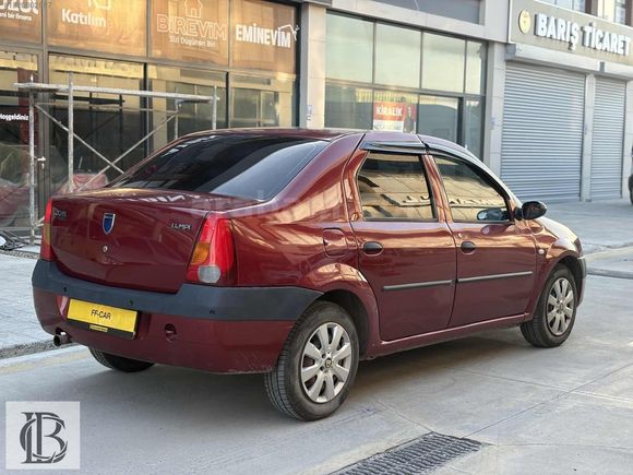 FF-CAR'DAN DÜŞÜK KM DACIA LOGAN BENZİN + ORJİNAL 120 BIN KM'DE