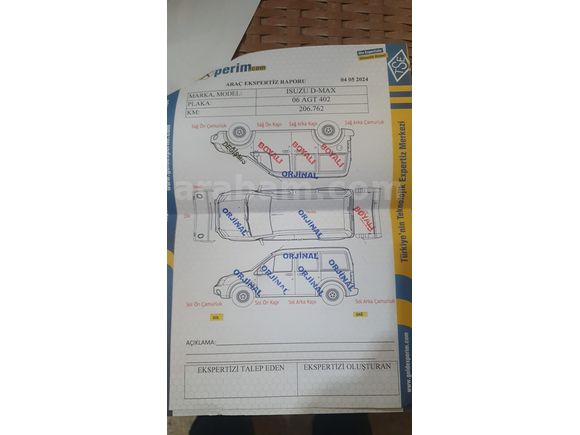 Galeriden Isuzu D-Max 2.5 4x2 LTD 2017 Model Siirt