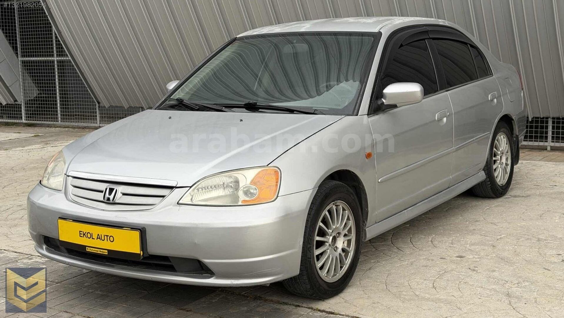 Galeriden Honda Civic 1.6i VTEC ES 2001 Model Kayseri 353.000 km Gri 5