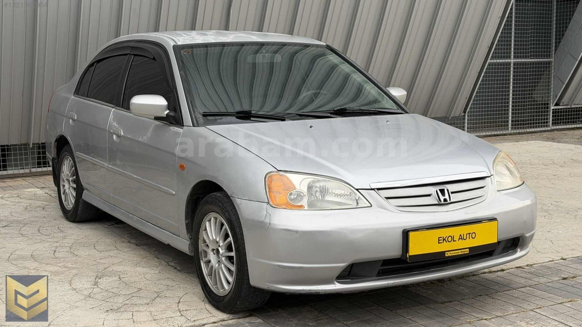 Galeriden Honda Civic 1.6i VTEC ES 2001 Model Kayseri 353.000 km Gri 4