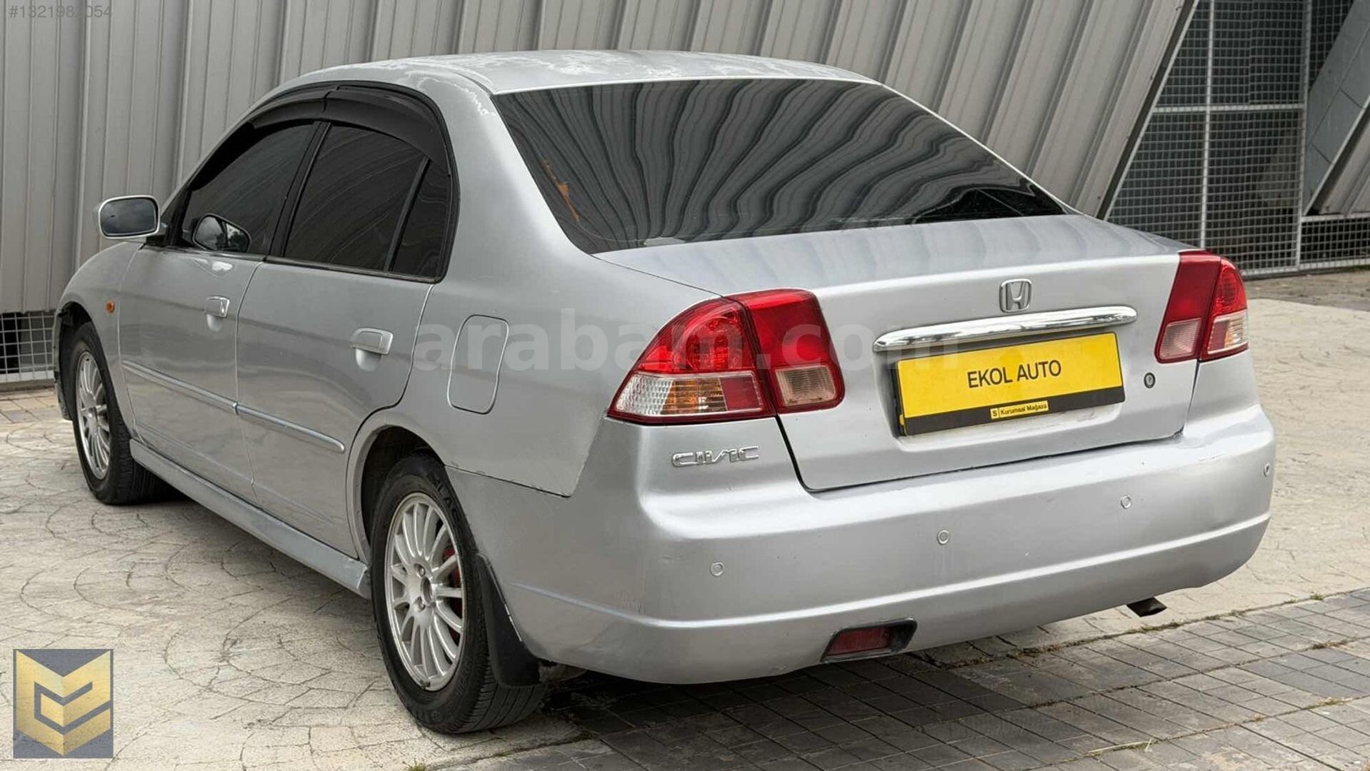 Galeriden Honda Civic 1.6i VTEC ES 2001 Model Kayseri 353.000 km Gri 7