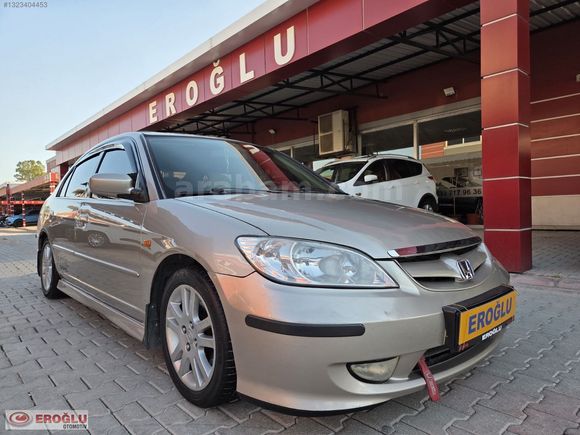 *EROĞLU*2004 HODA CİVİC 1.6VTEC2-ES-SUNROOFLU-FULL PAKET