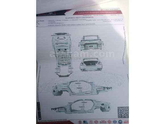 Sahibinden Citroen C-Elysée 1.5 BlueHDI Feel Bold 2023 Model 