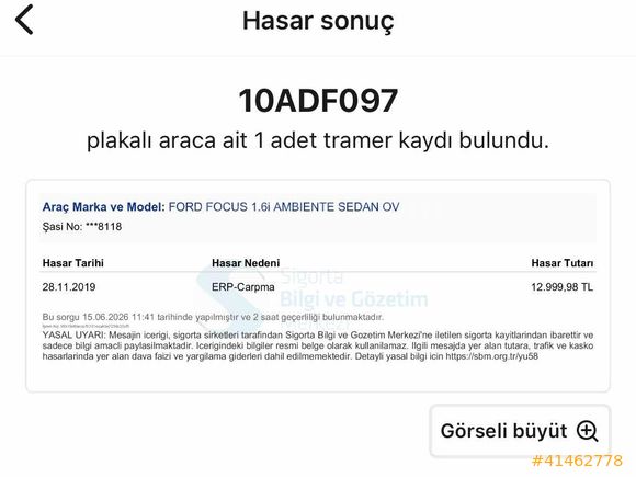 TEMİZ FORD FOCUS 2000 MODEL
