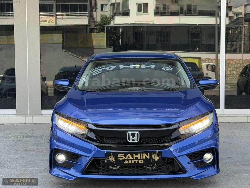 Galeriden Honda Civic 1.6i VTEC Executive 2016 Model Mersin 305.574 km Mavi