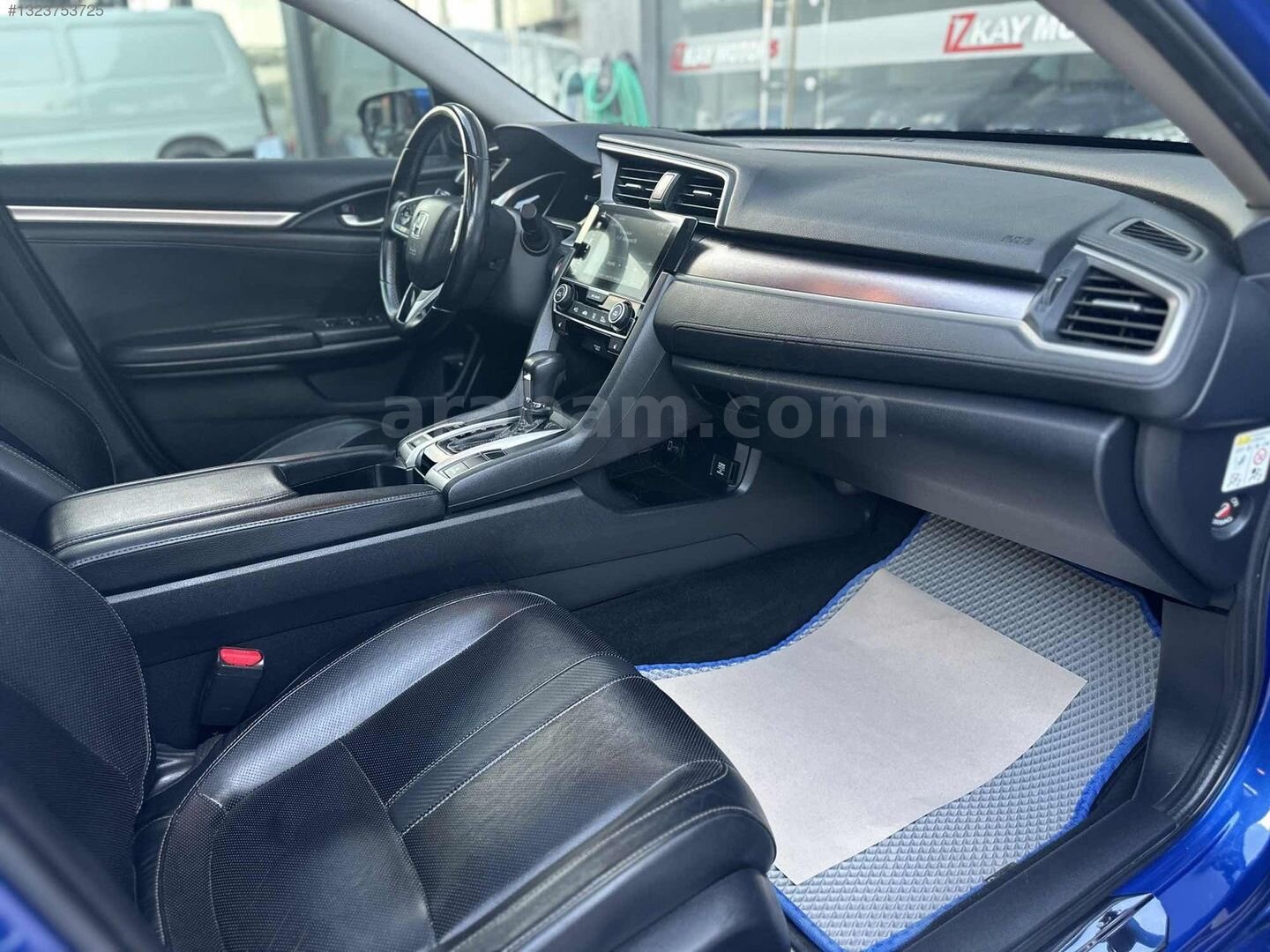 Galeriden Honda Civic 1.6i VTEC Executive 2018 Model İzmir 86.000 km Mavi 7