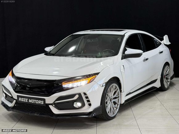 0.79 KREDİ 2018 CIVIC 1.6 İVTEC ELEGANCE 114 BİN KM AİR MAKYAJL