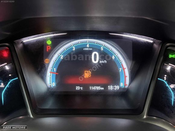 0.79 KREDİ 2018 CIVIC 1.6 İVTEC ELEGANCE 114 BİN KM AİR MAKYAJL