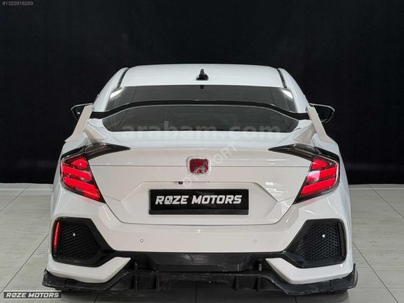 0.79 KREDİ 2018 CIVIC 1.6 İVTEC ELEGANCE 114 BİN KM AİR MAKYAJL