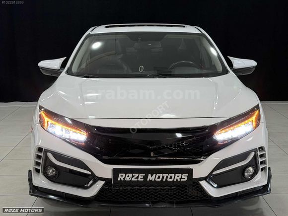 0.79 KREDİ 2018 CIVIC 1.6 İVTEC ELEGANCE 114 BİN KM AİR MAKYAJL