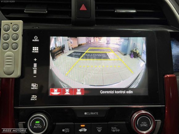 0.79 KREDİ 2018 CIVIC 1.6 İVTEC ELEGANCE 114 BİN KM AİR MAKYAJL
