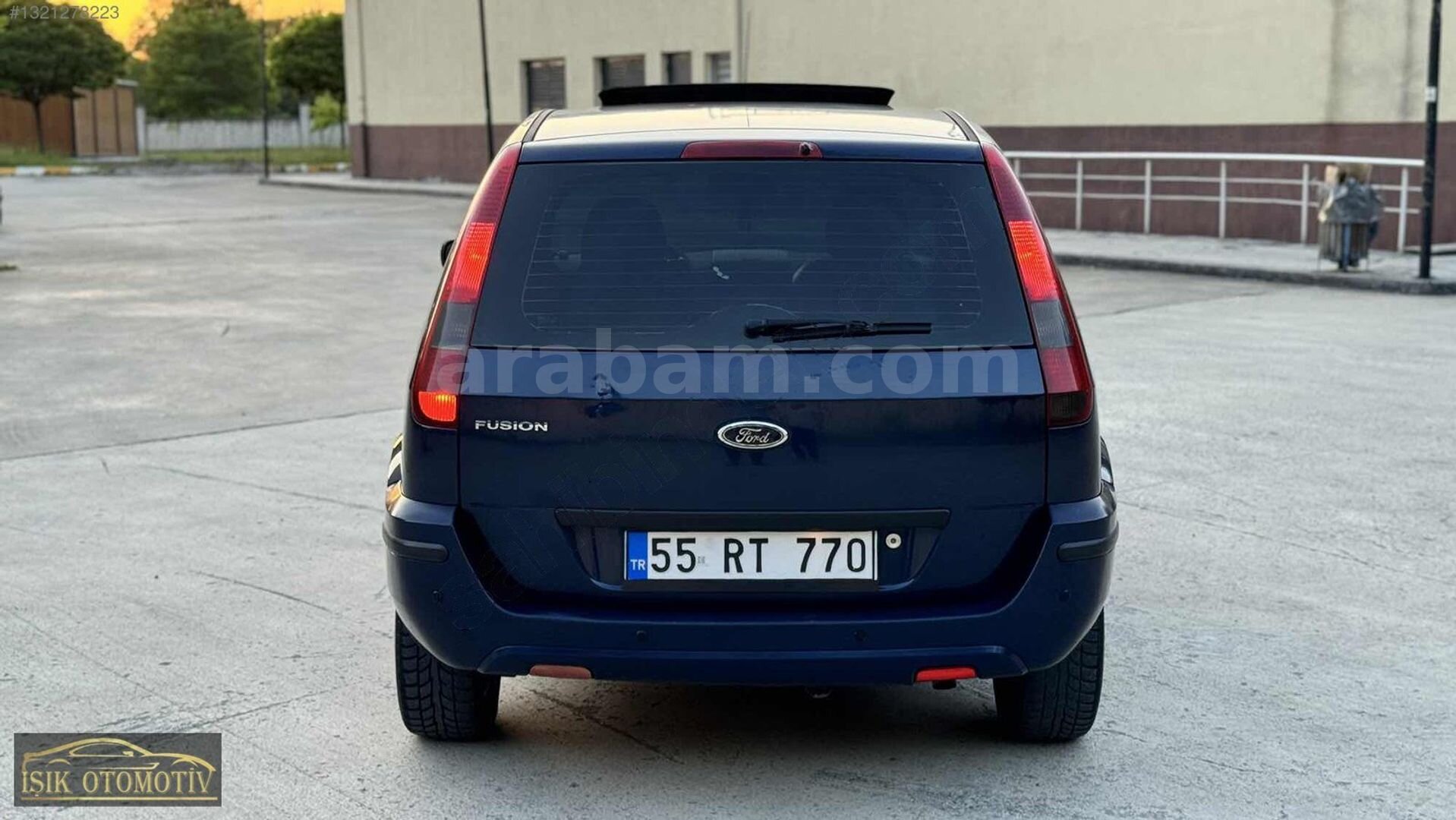 Galeriden Ford Fusion 1.6 Lux 2004 Model Samsun 326.000 km Mavi 7