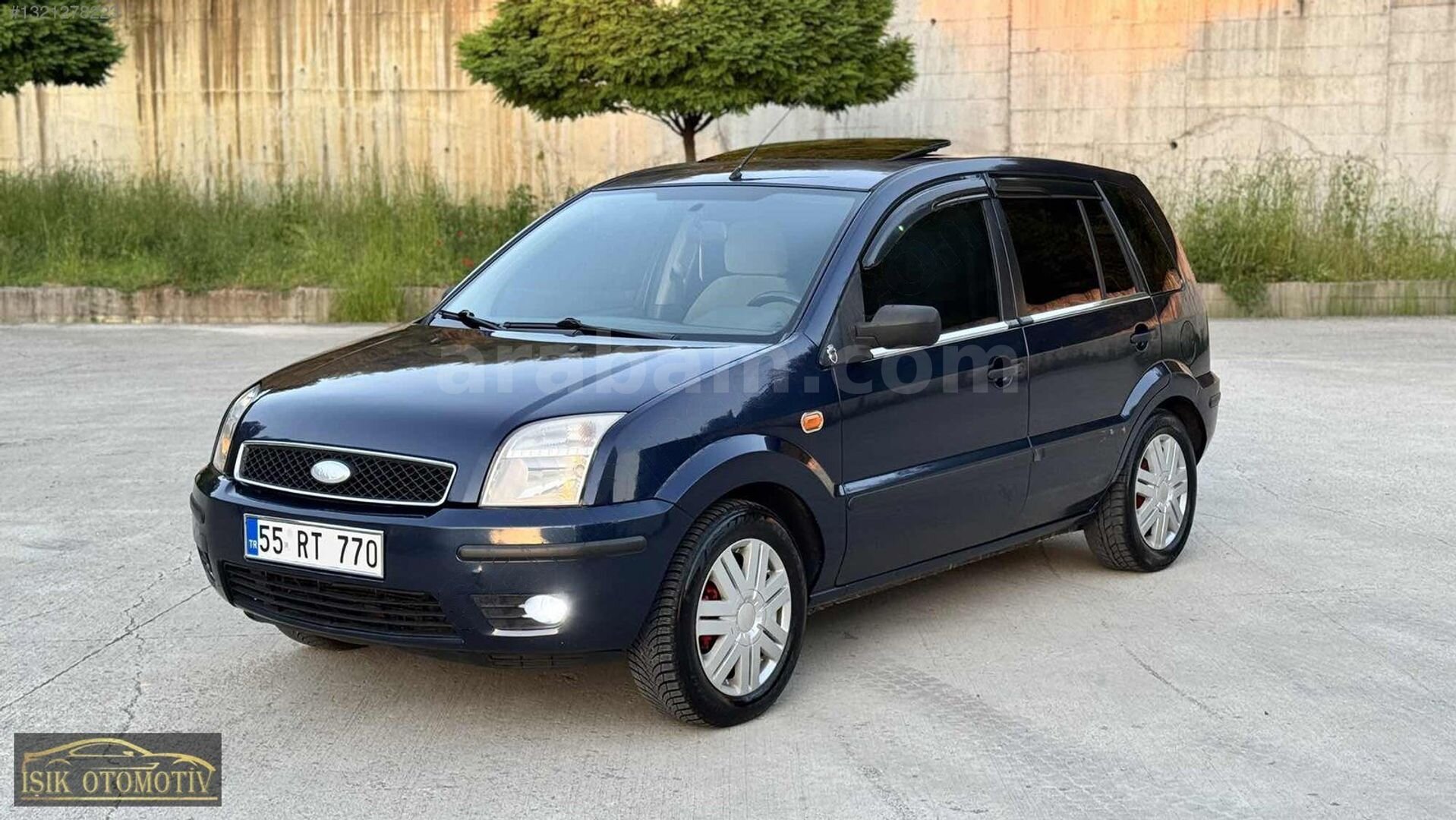 Galeriden Ford Fusion 1.6 Lux 2004 Model Samsun 326.000 km Mavi 4