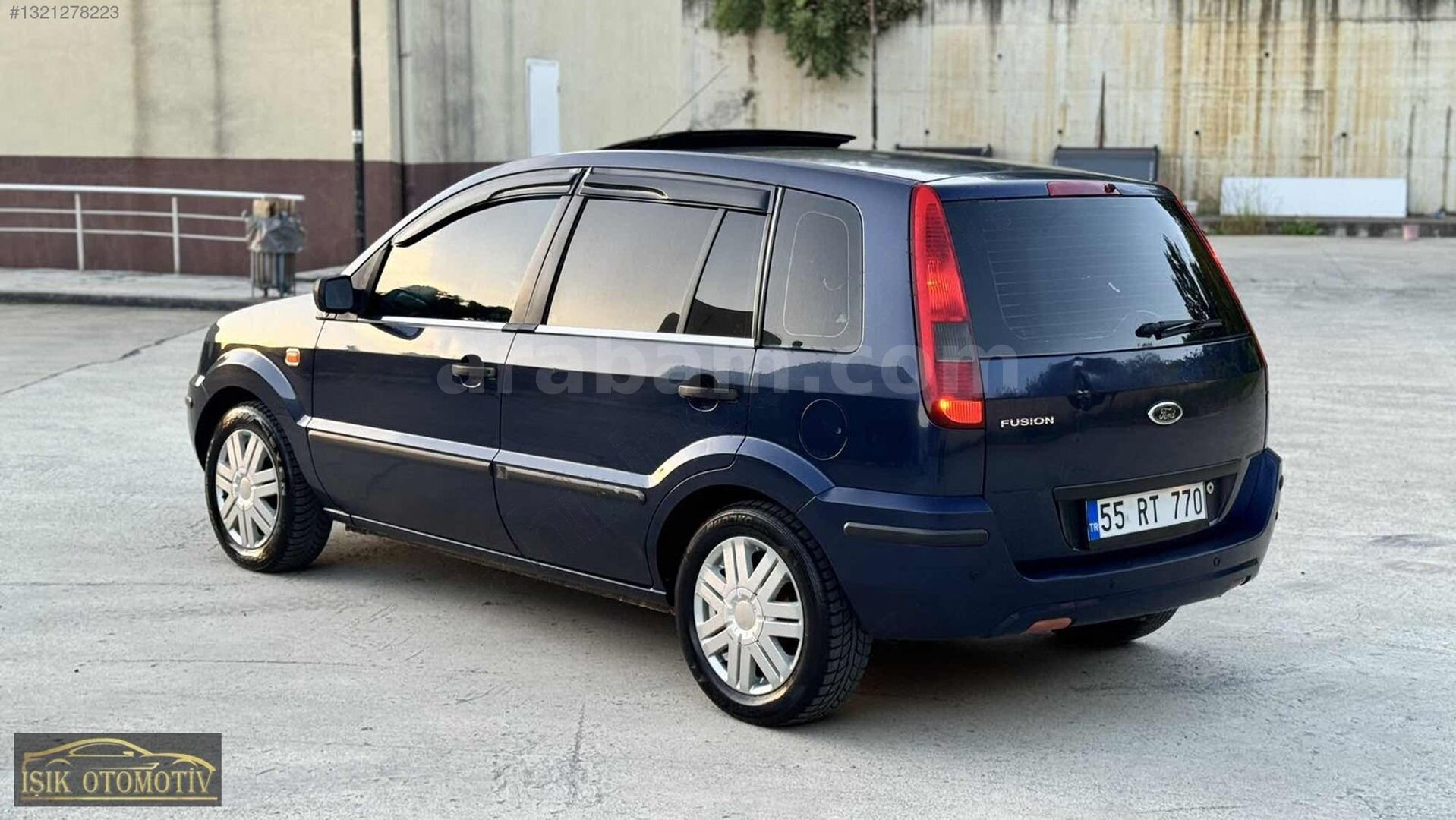 Galeriden Ford Fusion 1.6 Lux 2004 Model Samsun 326.000 km Mavi 6