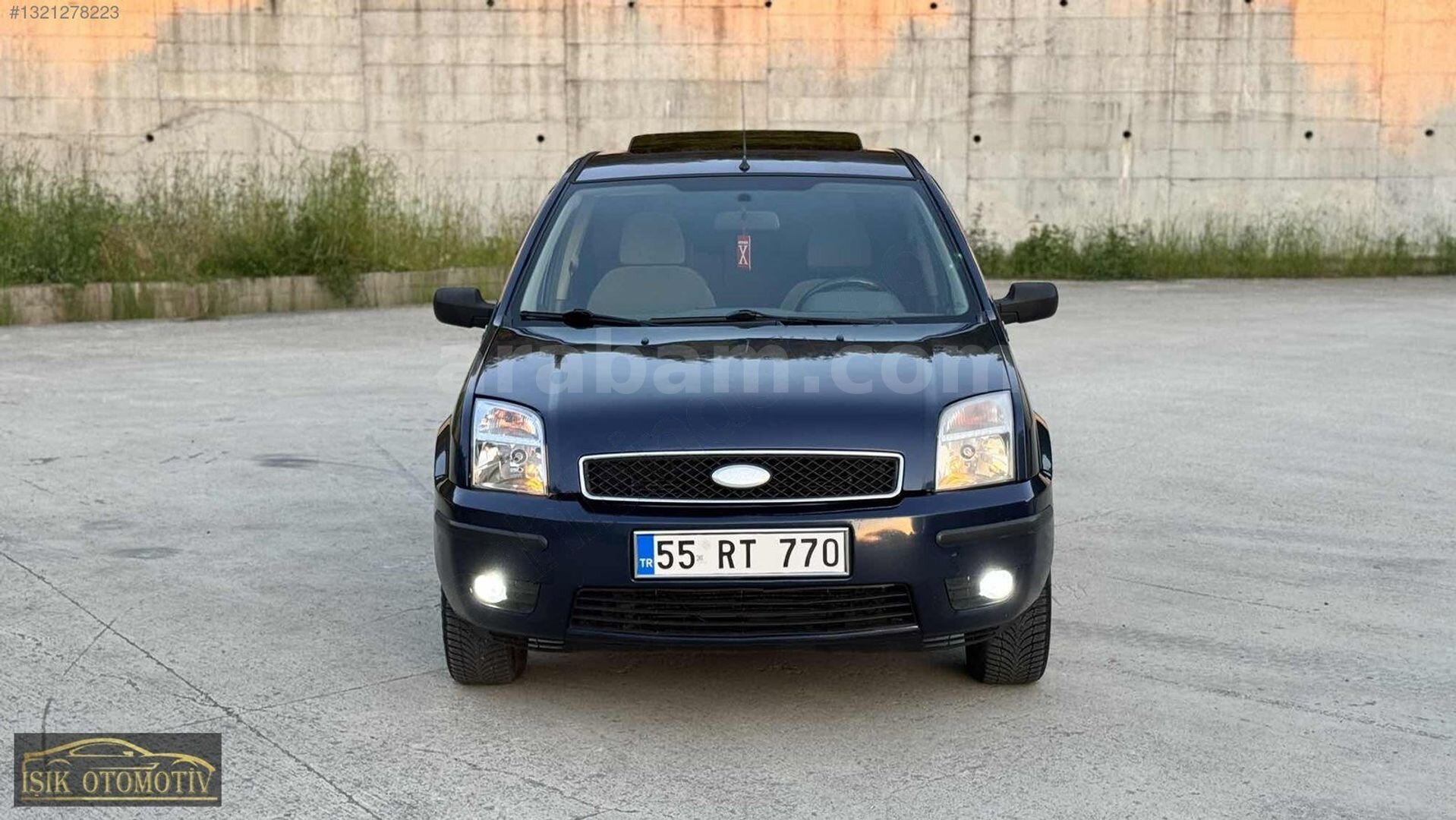 Galeriden Ford Fusion 1.6 Lux 2004 Model Samsun 326.000 km Mavi 3