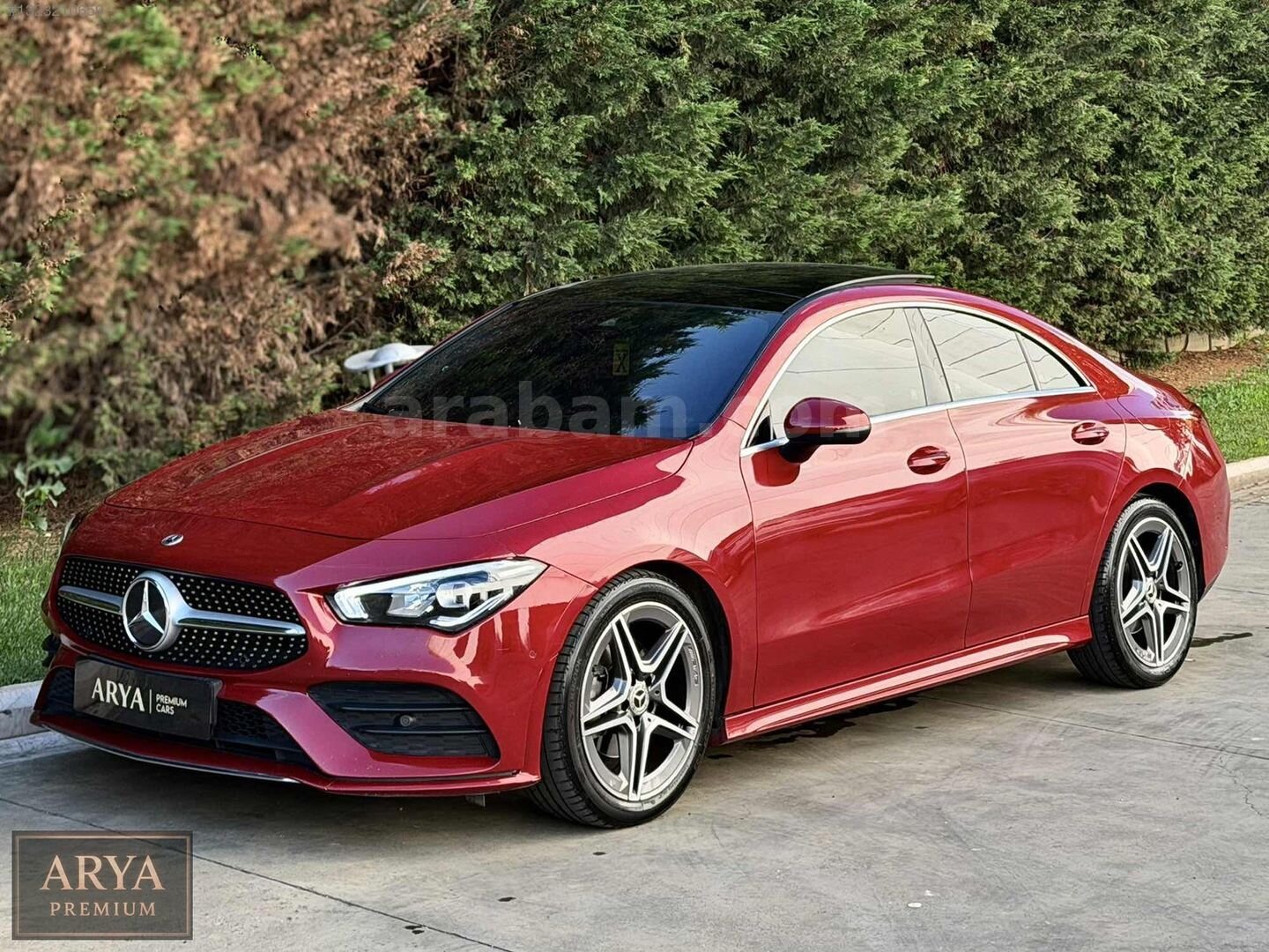 Galeriden Mercedes - Benz CLA 200 AMG+ 4Matic 2021 Model İstanbul 109.000 km Kırmızı 3