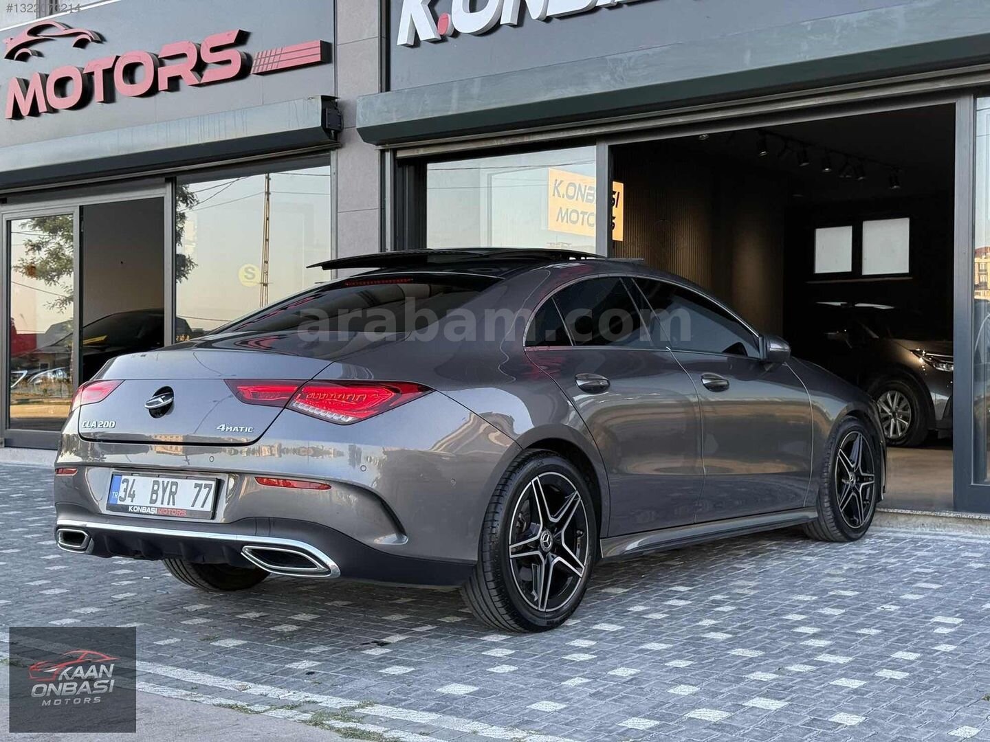 Galeriden Mercedes - Benz CLA 200 AMG+ 4Matic 2022 Model İstanbul 33.000 km Füme 6