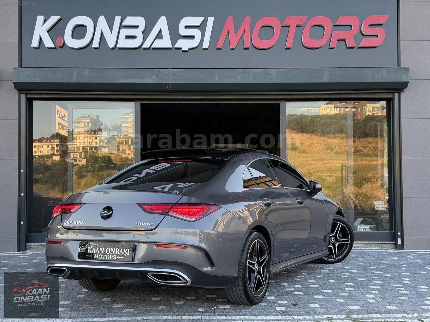 Galeriden Mercedes - Benz CLA 200 AMG+ 4Matic 2022 Model İstanbul 33.000 km Füme 5