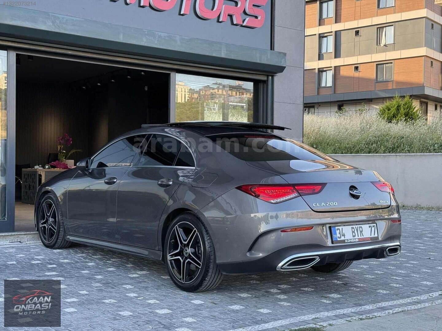 Galeriden Mercedes - Benz CLA 200 AMG+ 4Matic 2022 Model İstanbul 33.000 km Füme 7