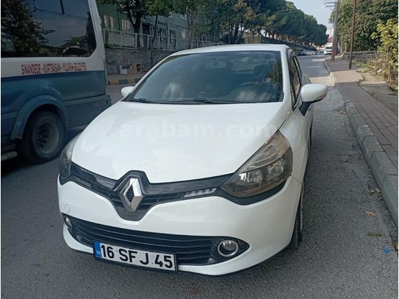 Sahibinden Renault Clio 1.2 Touch 2015 Model  120.000 km Beyaz