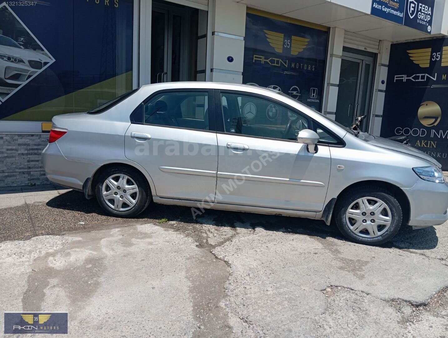 Galeriden Honda City 1.4 Comfort 2007 Model İzmir 273.000 km Gri 1