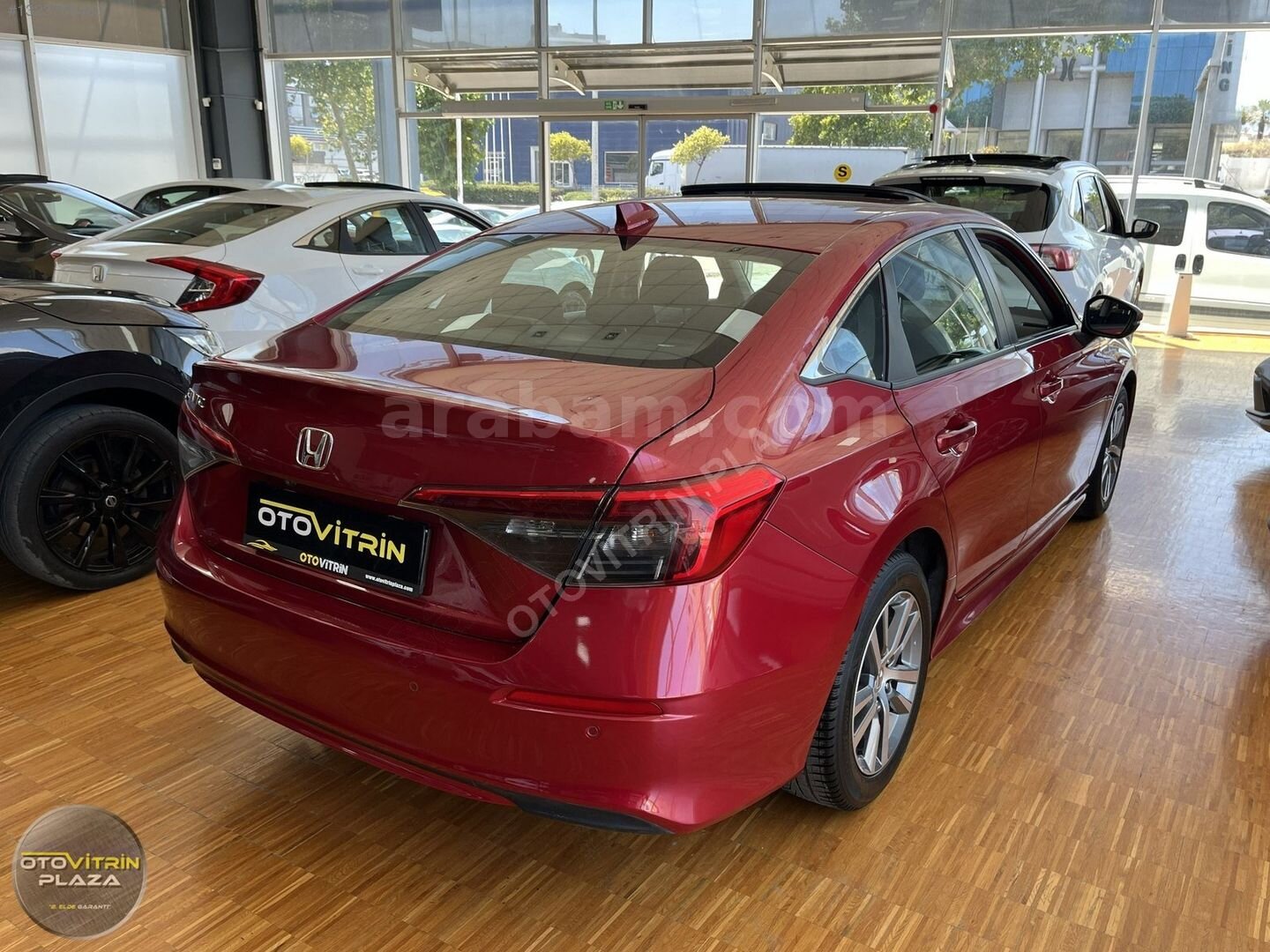 Galeriden Honda Civic 1.5 i-VTEC Elegance 2022 Model İzmir 99.205 km Kırmızı 6