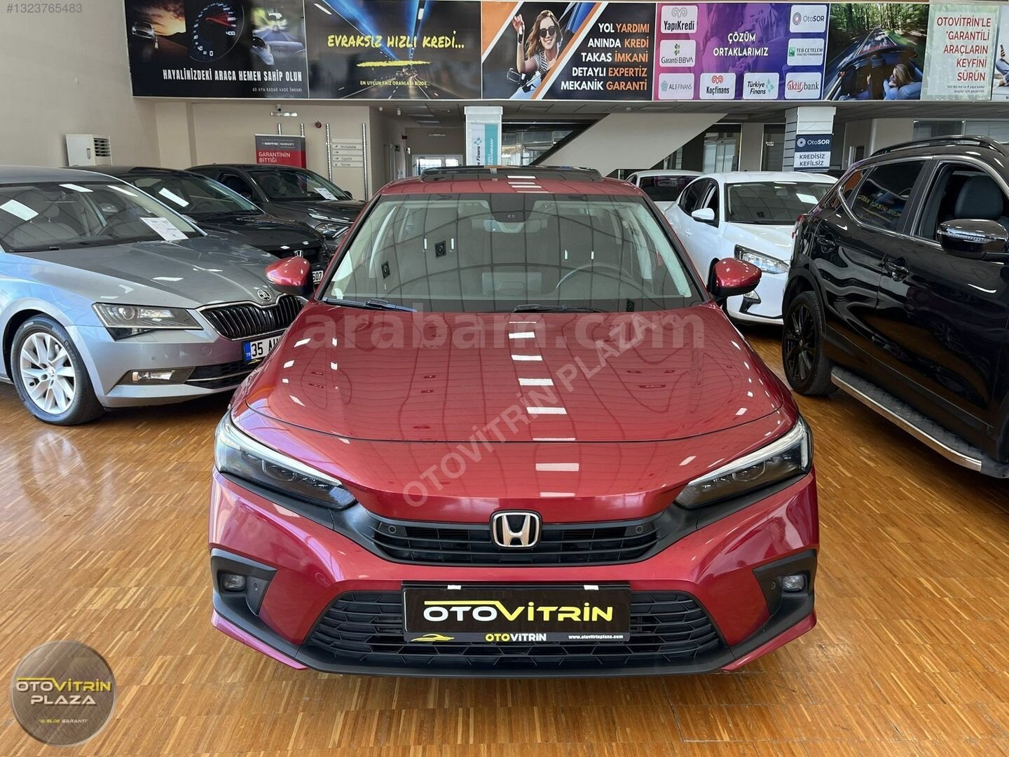 Galeriden Honda Civic 1.5 i-VTEC Elegance 2022 Model İzmir 99.205 km Kırmızı 2