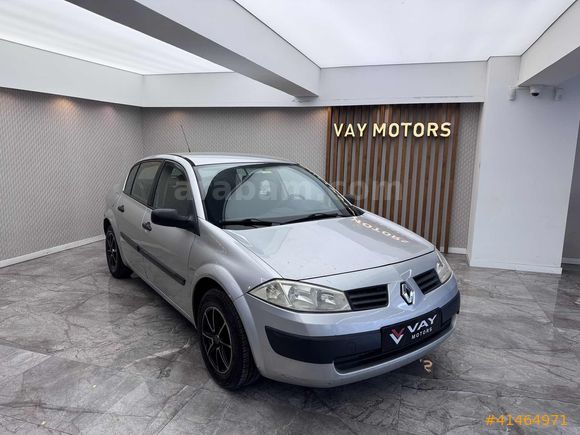 "VAY MOTORS"2005 RENAULT MEGANE 2 AUTHENTİQUE 1.6 LPG'Lİ HATASIZ