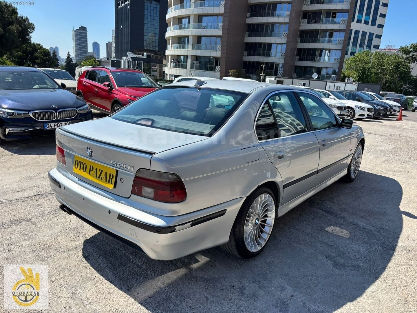 Galeriden BMW 5 Serisi 520i Standart 1998 Model İstanbul 405.000 km Gri 5