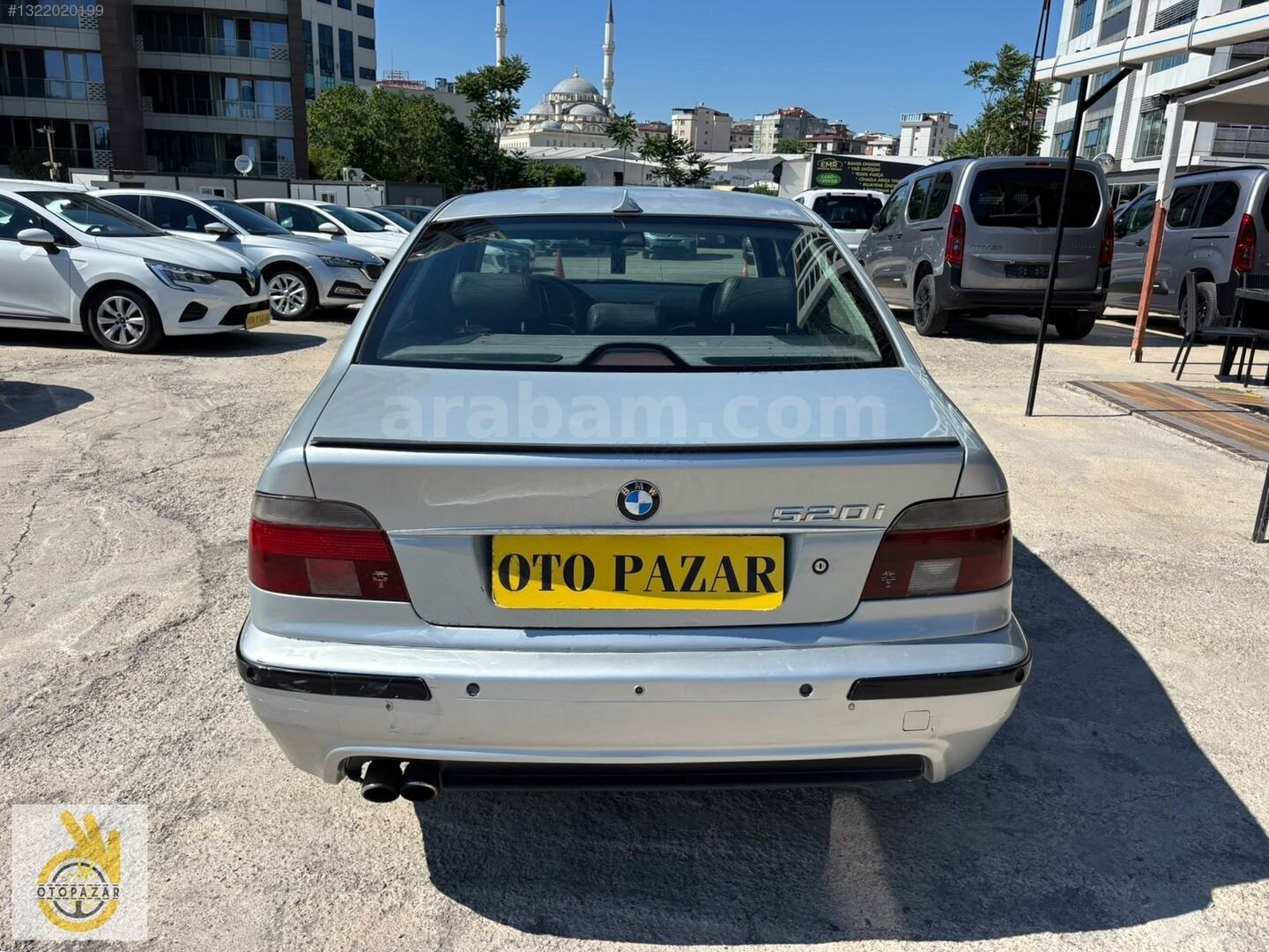 Galeriden BMW 5 Serisi 520i Standart 1998 Model İstanbul 405.000 km Gri 4