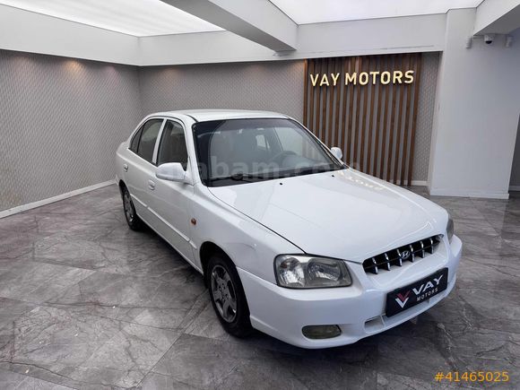 "VAY MOTORS" 2003 HYUNDAİ ACCENT 1.5 GLS KLİMALI 2028 VİZELİ