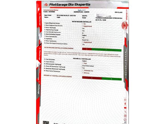 Sahibinden Ford Tourneo Courier 1.5 TDCi Titanium Plus 2019 Model