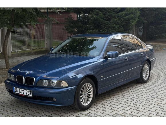 ÖZCAR'dan TRde NADİR TEMİZLİKTE E39/ SANROOF/OTOMATİK/TOPAZ BLUE