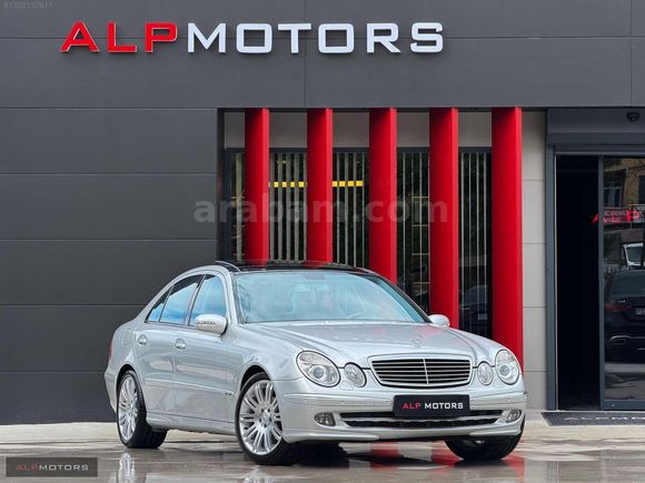 ALP MOTORS'DAN 2005 MERCEDES BENZ E200 KOM AVANTGARDE CAM TAVAN