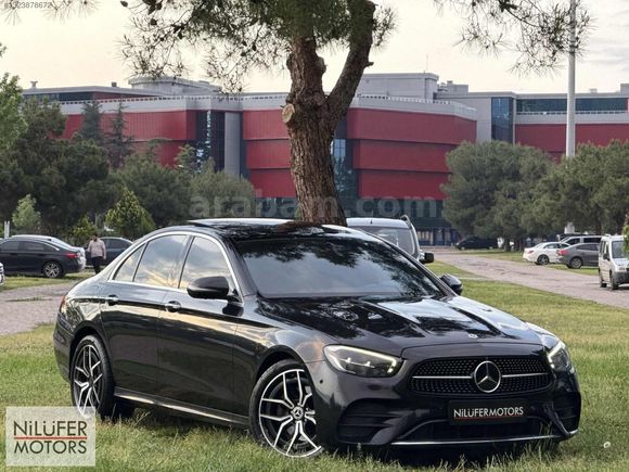 2021 BOYASIZ MERCEDES E300 d 4 MATİC AMG BURMASTER/ELK BGJ/360°