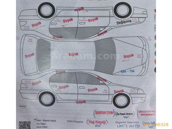 ÜMİT AUTO/2015/FİAT/LİNEA/ACTİVE PLUS/1.3 MULTİJET/