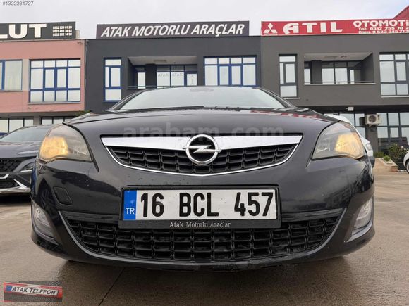 2010 MODEL OPEL ASTRA J 1.6 ENJOY PLUS 115HP LPG'Lİ MASRAFSIZ