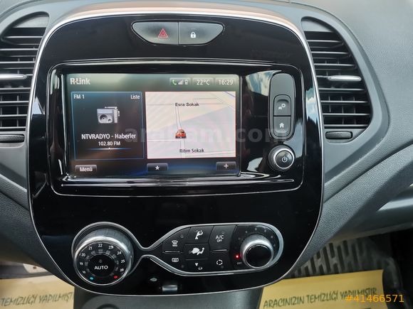 RENAULT CAPTUR ICON 1.5 DCI 90 EDC CAM TAVAN - ÇİFT RENK