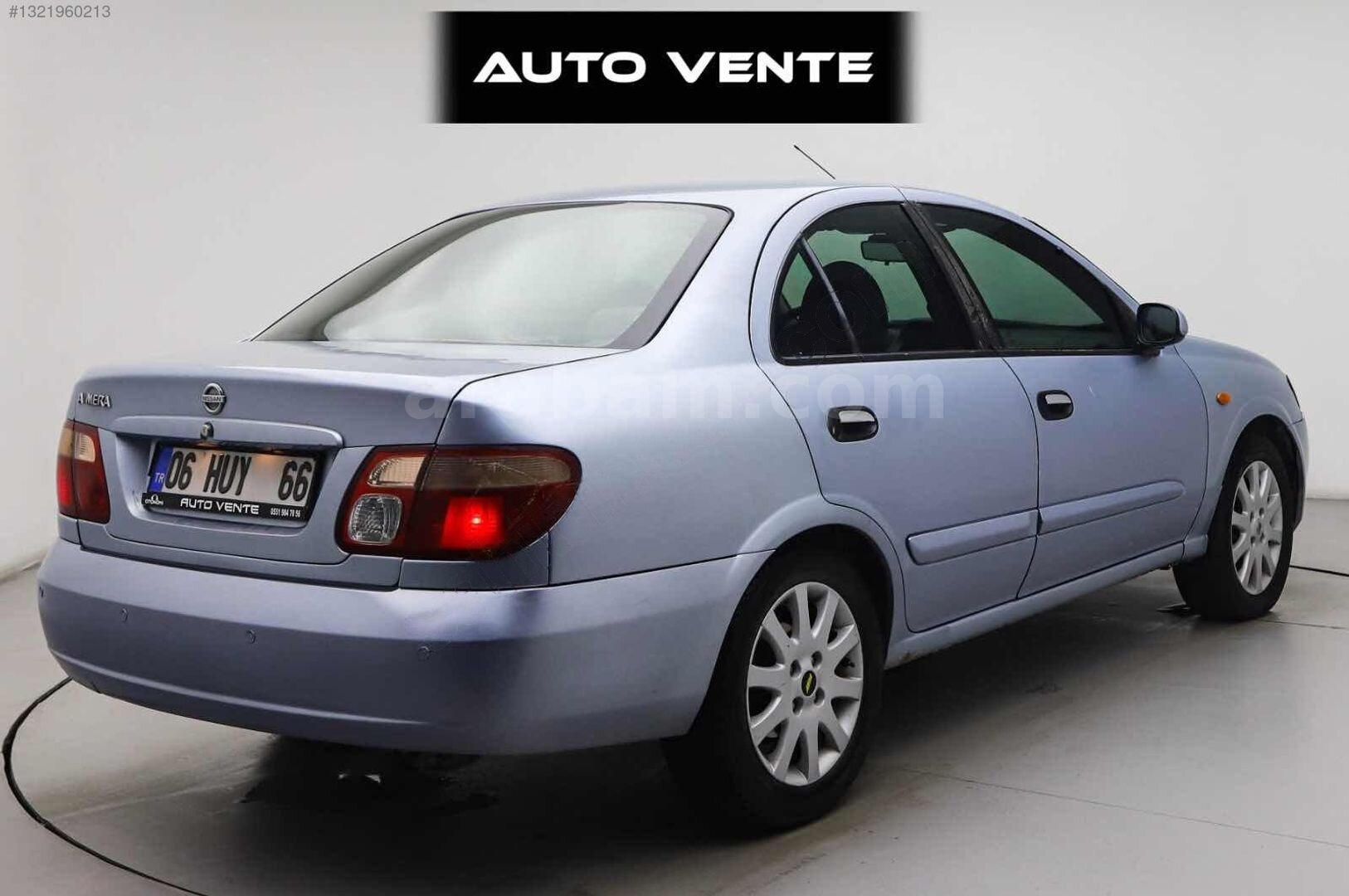 Galeriden Nissan Almera 1.5 Tekna 2004 Model Ankara 378.000 km Mavi 7
