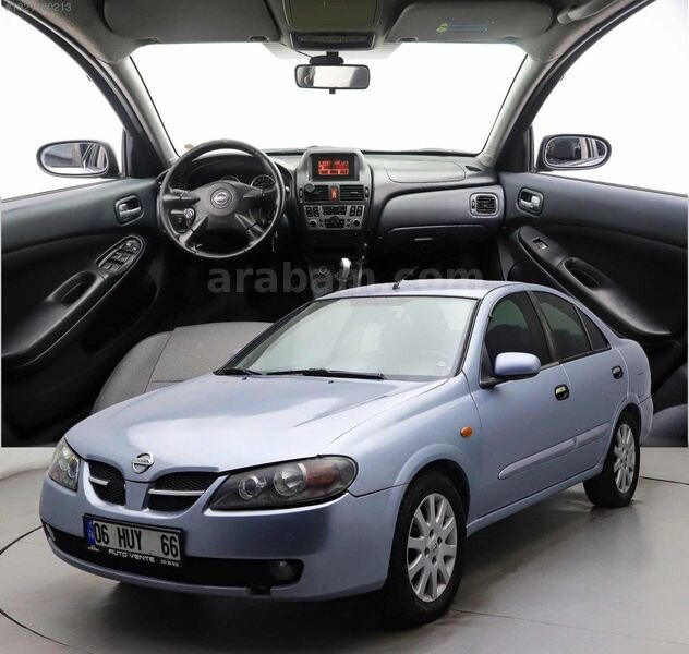 Galeriden Nissan Almera 1.5 Tekna 2004 Model Ankara 378.000 km Mavi