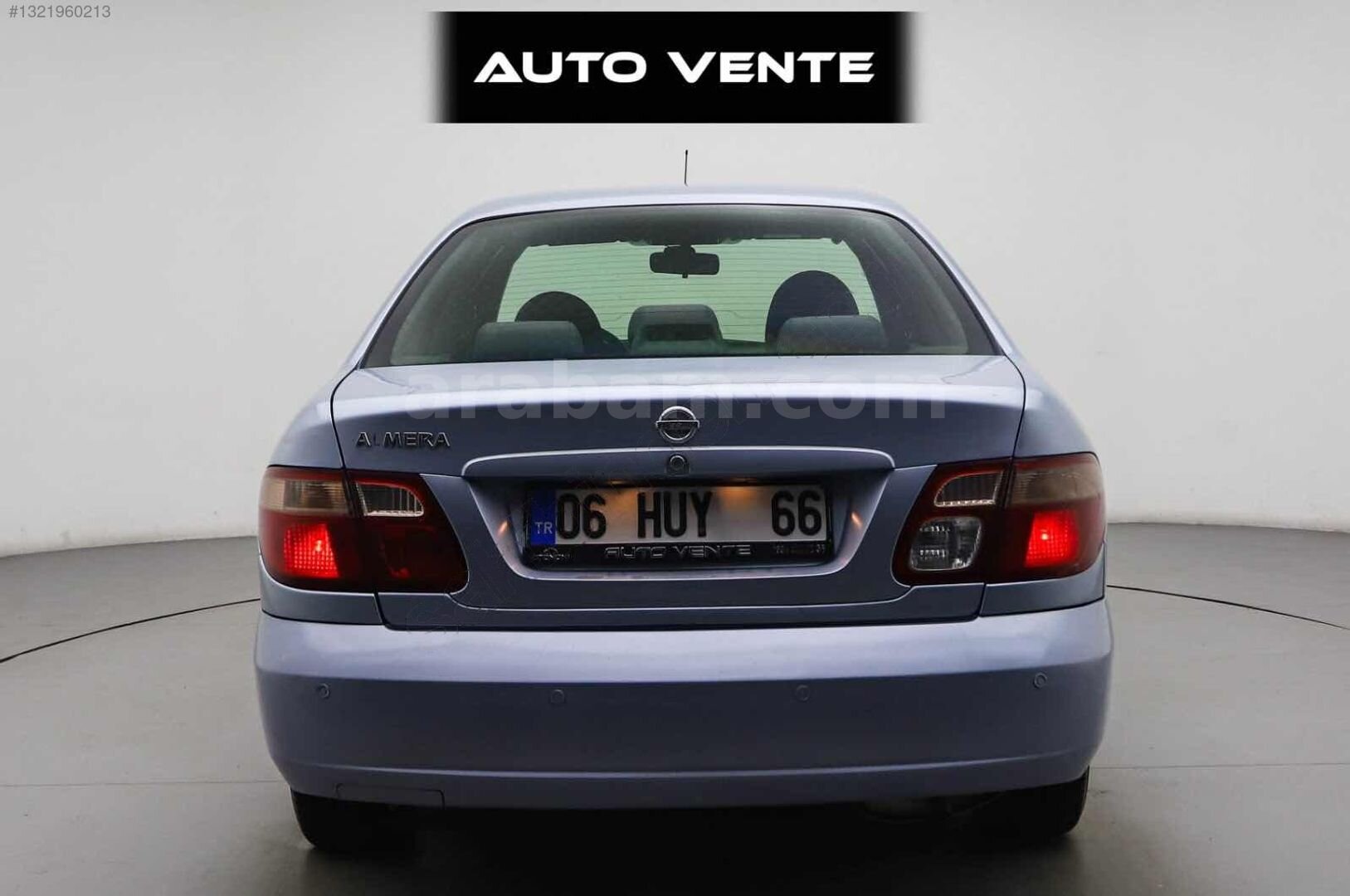 Galeriden Nissan Almera 1.5 Tekna 2004 Model Ankara 378.000 km Mavi 6