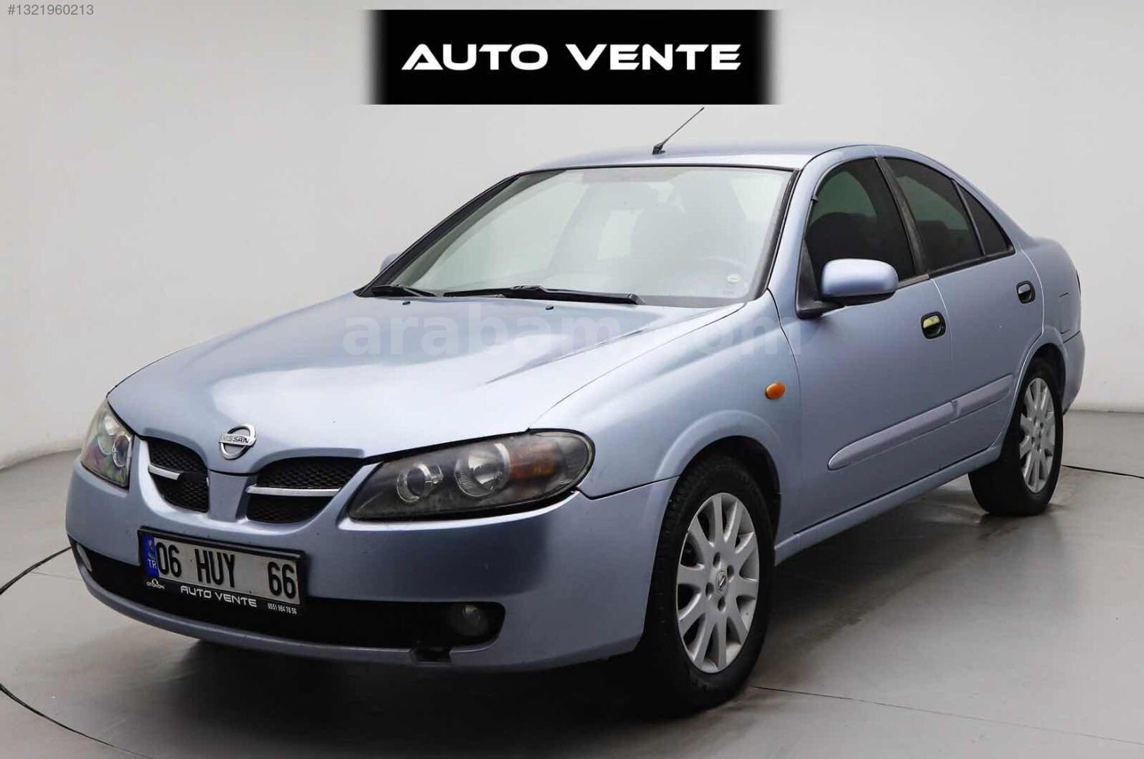 Galeriden Nissan Almera 1.5 Tekna 2004 Model Ankara 378.000 km Mavi 2