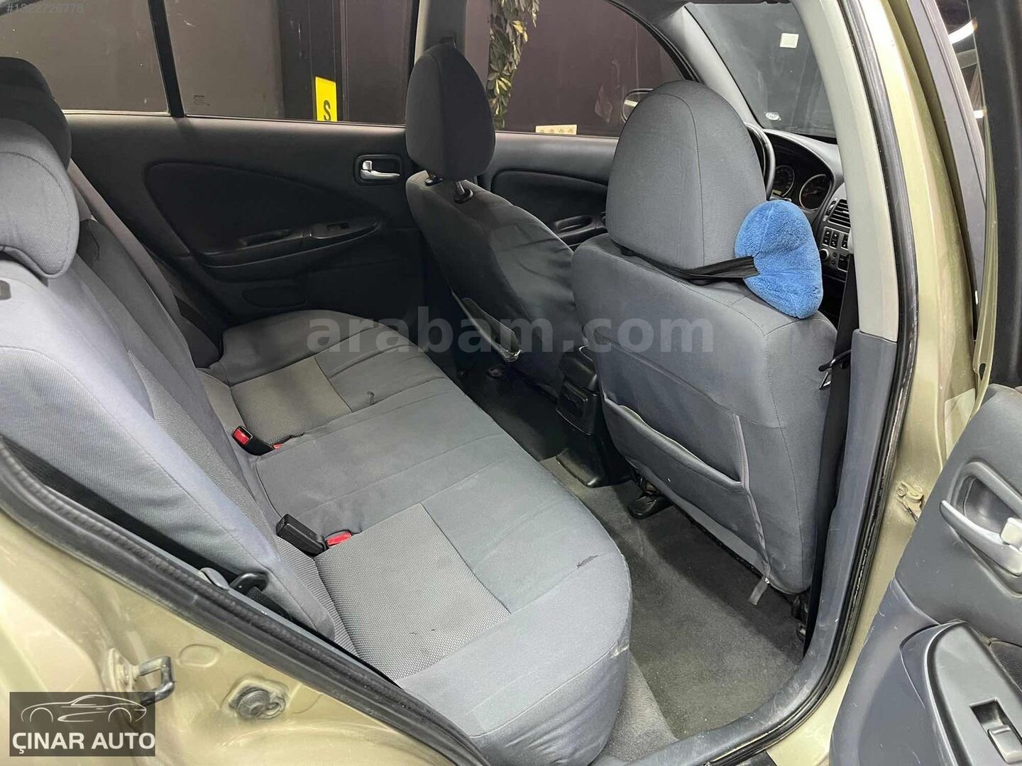 Galeriden Nissan Almera 1.5 Tekna 2005 Model İstanbul 250.000 km Şampanya 5